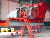 Mobile jaw crusher