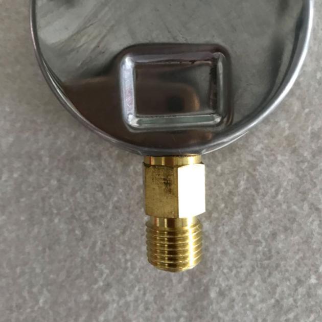 Brass Connector Bourdon Tube Hydraulic Pressure