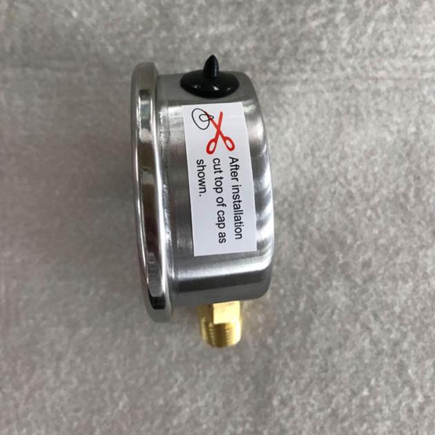 Brass Connector Bourdon Tube Hydraulic Pressure