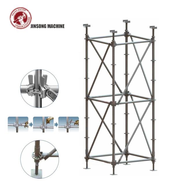 Hot Dip Galvanized Ringlock Scaffolding Ledger