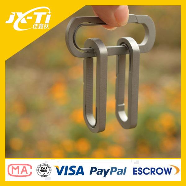 Strong 50mm Titanium O Shape Carabiner