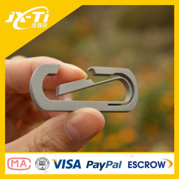 Strong 50mm Titanium O Shape Carabiner