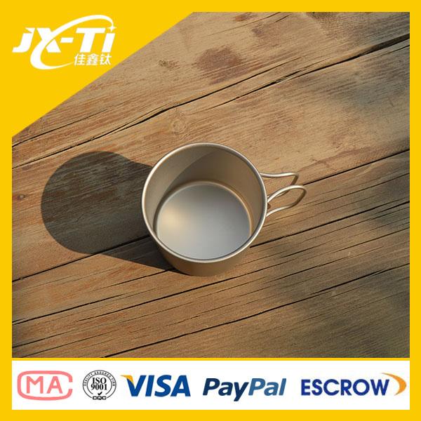 Lightweight Titanium 450ml Travel Metal Cup