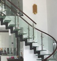 wood-steel staircases