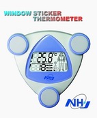 window sticker thermometer