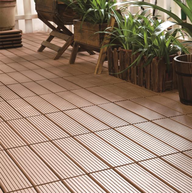 CE approved WPC decking laminated floor