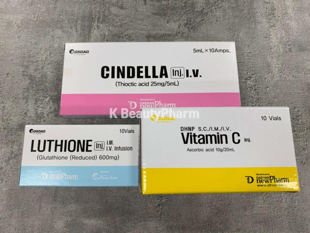 Cindella set (whitening injectation)
