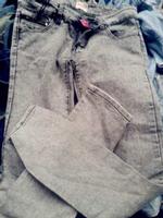 Lady used long jean pants