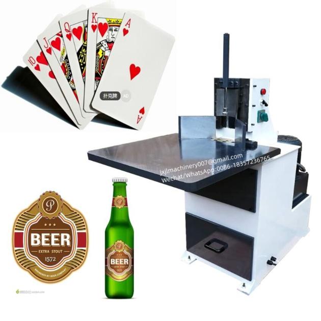 SJQ-120A Electric Round Corner Angle Playing Card Cutter Paper Cutting Machine