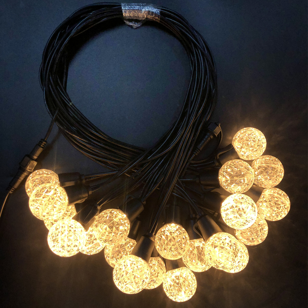 G40 Outdoor Warm White Crystal Bulb