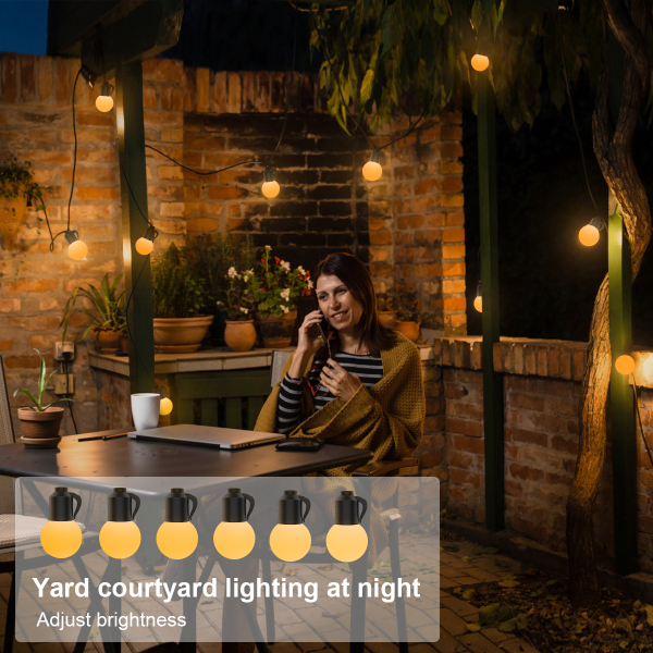 G40 Outdoor Christmas Decorative Light Bulb