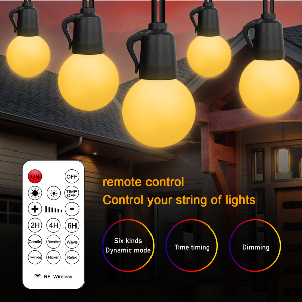 G40 Outdoor Christmas Decorative Light Bulb