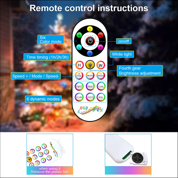 G40 Outdoor Magic Color Light Bulb