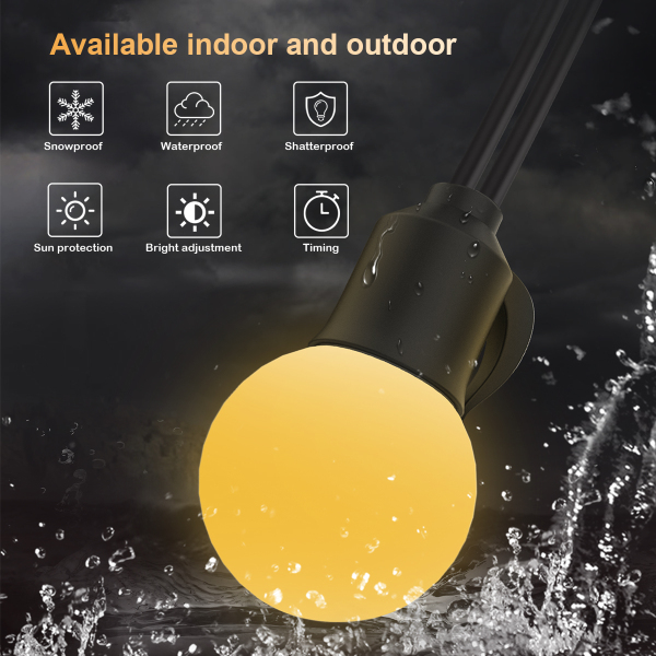 G40 Outdoor Christmas Decorative Light Bulb