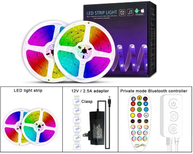 Bluetooth Music Dream Color Chasing LED