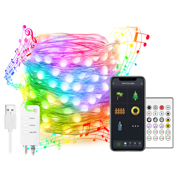 Smart WiFi Tuya Dream Color String Light