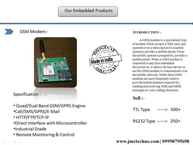 GSM GPRS  Modem