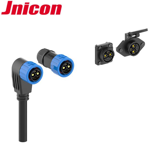 Waterproof Data Connector 5 Pin Push Lock Mating For Lithium Battery