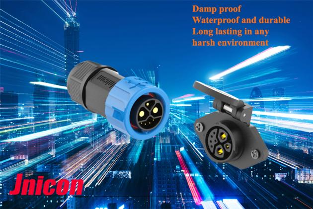 Waterproof Data Connector 5 Pin Push