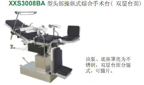 Consolidated operating tadle control style head(XXS3008BA)