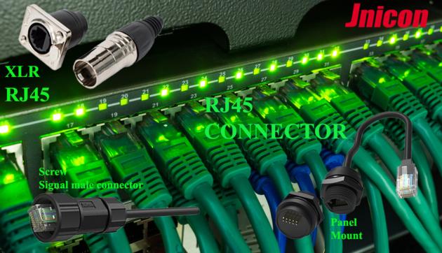 IP44 IP65 Waterproof Data Connector PowerCon