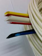 Silicone fiberglass sleeving