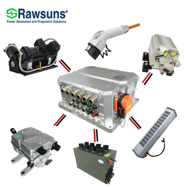 Rawsuns high quality 7500kw auto electric vehicle EV bus coach air conditioning compressor pump