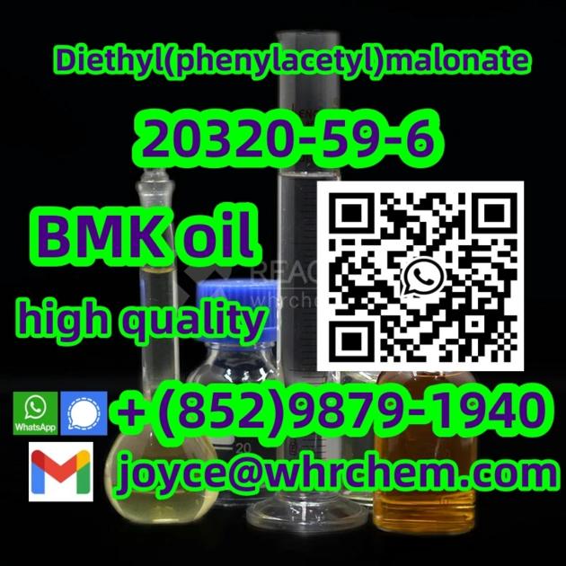 Professional BMK Glycidic Acid (New BMK) supply cas20320-59-6 powder and oil