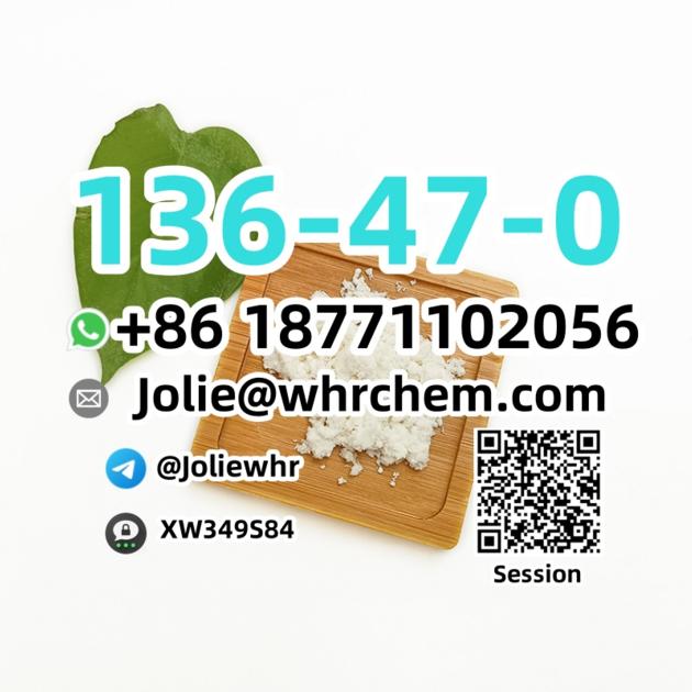 100% Customs Clearnace CAS 136-47-0 Tetracaine hydrochloride 