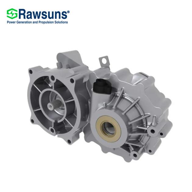 1280Nm motor Gearbox electric transmission for EV 14-31 ton Cargo garbage Truck