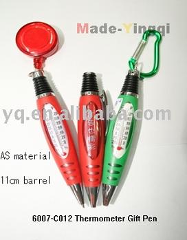Thermometer gift pen