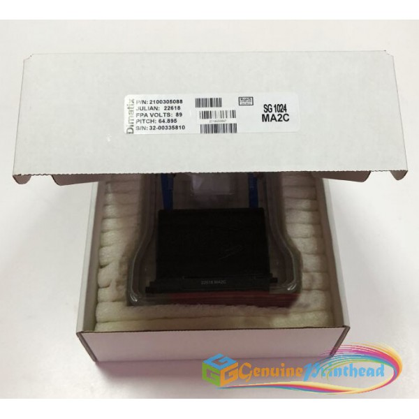 Spectra Starfire 1024 Printhead SG1024 MA-2C 25PL for Witcolor Gongzheng printer