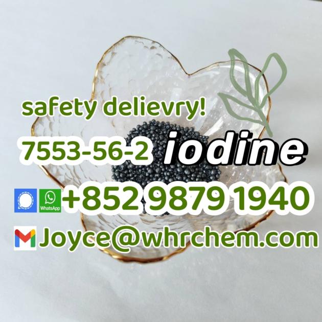  High Purity 7553-56-2 Iodine Crystals 99% Pure with Fast Delivery