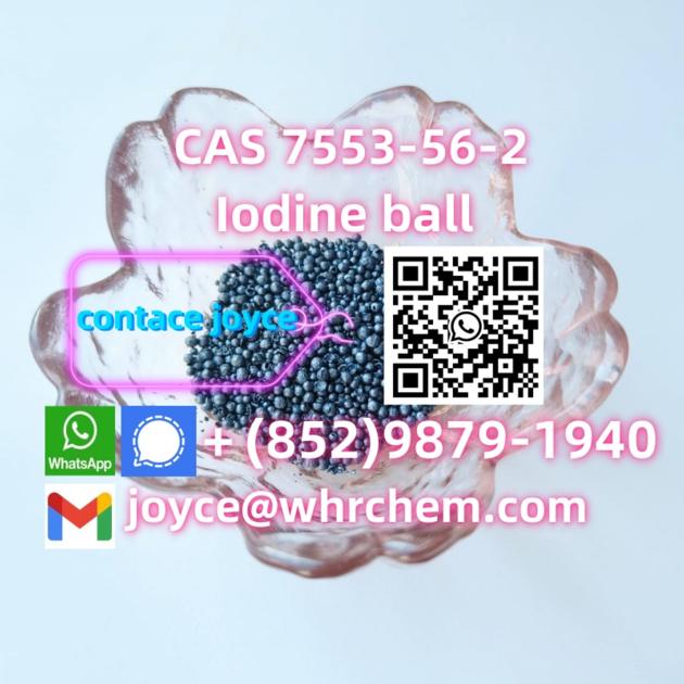 Hot Sale factory supply Iodine cas 7553-56-2 with the best price and best quality