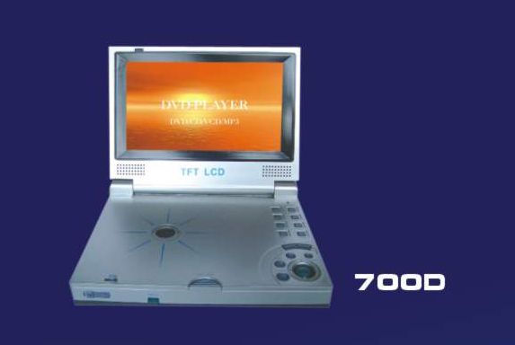 P-DVD with 7'' TFT