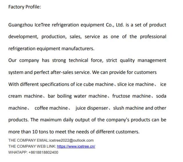 ICE CREAM MACHINE