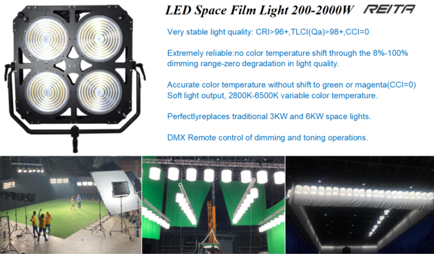 750W Led Studio Film Space Lighting