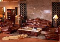 Thick Leather Combination Sofa Set (A259)