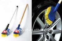 HQ0011 water through plastic car brush/water fed wash brush