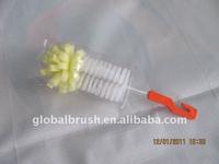 HQ003 blister packing best long cleaning bottle brush/baby bottle brush/washing bottle brush 