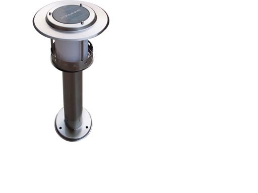 solar stainless steel light