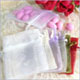 organza bag, satin bag,gift bag, chair sash, wedding accessory