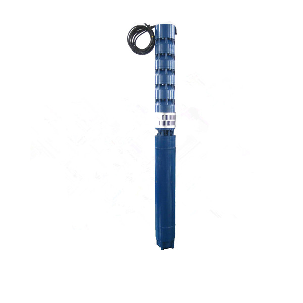 QJ high flow rate centrifugal pump vertical multistage submersible pump