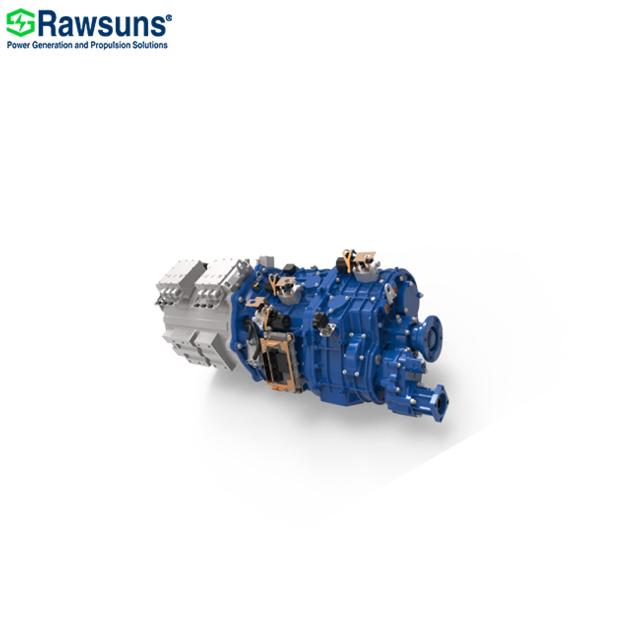 Rawsuns 450kW 2400Nm electric motor ev conversion kit 4 Gear AMT for 90 ton above dump truck