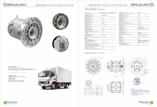 Rawsun Ev Motors Are High Efficiency