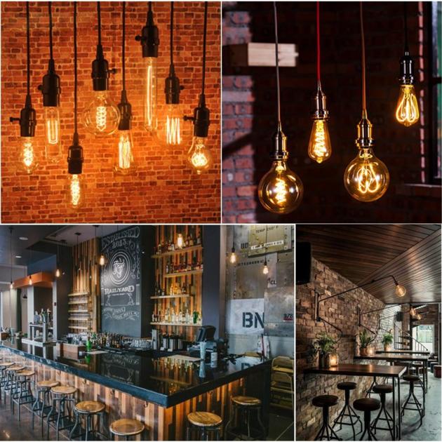 ST64 LED Soft Filament Bulb 230V