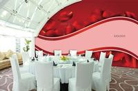 Wal art decoration sticker textile murals wallpaper