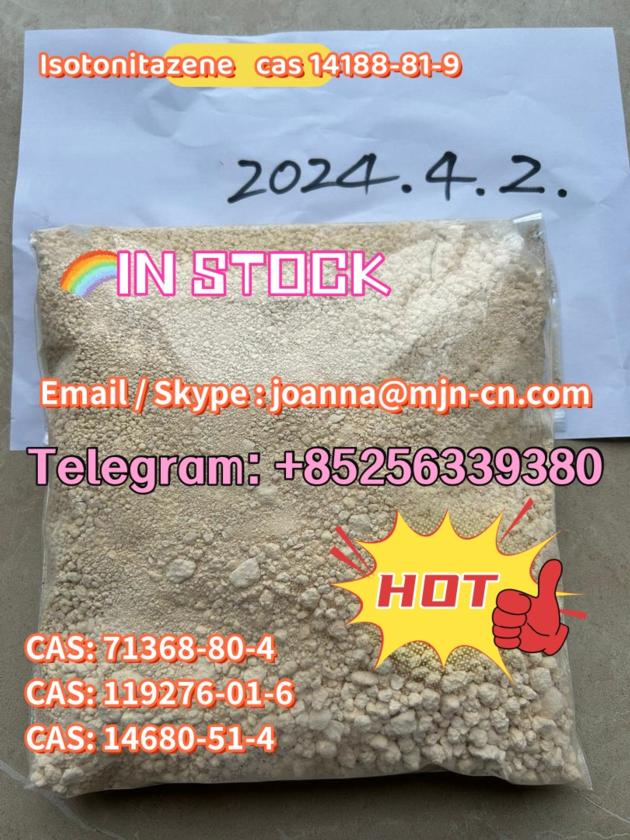 Isotonitazene cas 14188-81-9 yellow powder from China