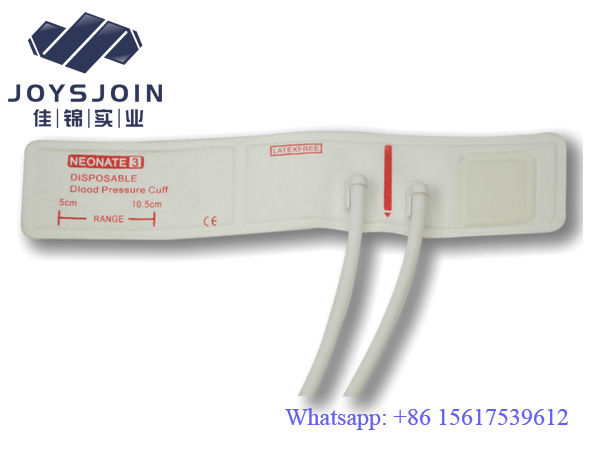 Disposable Neonate 3 Dual NIBP Cuff 5-10.5cm