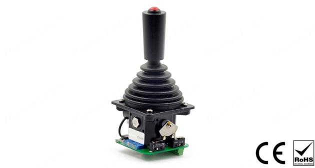 RunnTech 2 Axis Industrial Joystick 10V Output for CNC Laser Cutting or Bending Control